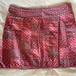 Vineyard Vines patchwork mini skirt